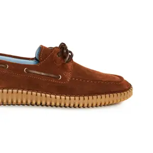 Chaussures bateau femme El Cielo Marin image-4