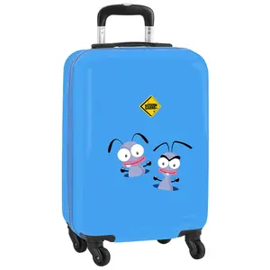 782402-valise-pour-cabine-enfant-el-hormiguero-trolley-azul-35x55x20-cm