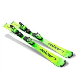 Ski Set with Bindings Child Elan Ace RCX Plate image-1