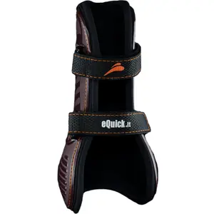 Protetores de tendões para os membros anteriores do cavalo eQuick eShock legend scratch image-4