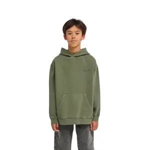 Sweatshirt med hætte i bomuld til børn Element Lowcase Pigment image-1