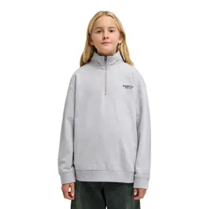 Sweater met 1/2 rits voor kinderen Element image-2
