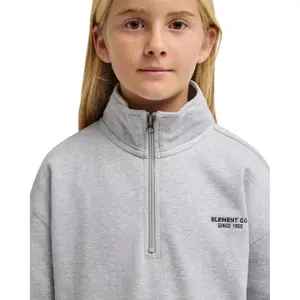 Sweater met 1/2 rits voor kinderen Element image-3