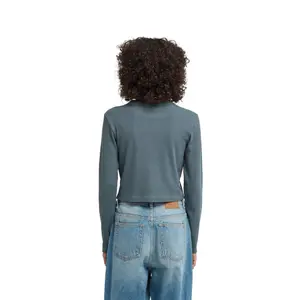 Women's long-sleeved crop T-shirt Element Lowcase image-4