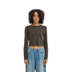 Women's long-sleeved crop T-shirt Element Lowcase image-1