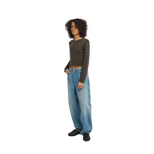 Women's long-sleeved crop T-shirt Element Lowcase image-4