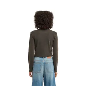 Women's long-sleeved crop T-shirt Element Lowcase image-3