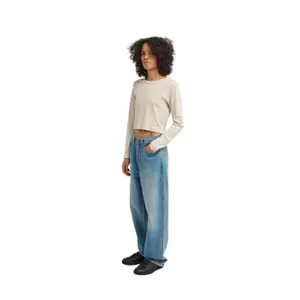 Women's long-sleeved crop T-shirt Element Lowcase image-4