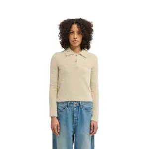 Polo de manga larga para mujer Element Hairy image-1