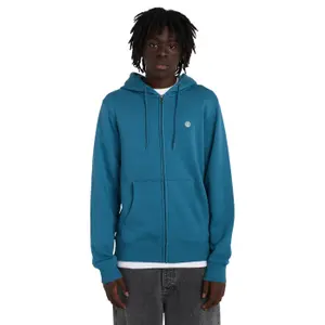 Sweatshirt med huva och dragkedja Element Icon Embroidery image-2