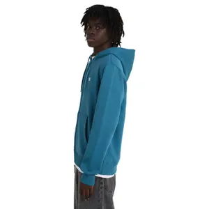 Sweatshirt med huva och dragkedja Element Icon Embroidery image-4