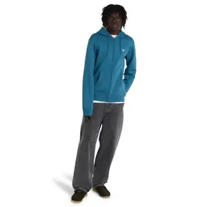 Sweatshirt med huva och dragkedja Element Icon Embroidery image-6