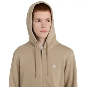 Sweatshirt med huva och dragkedja Element Icon Embroidery image-5