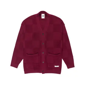 Checkered cardigan Element image-0
