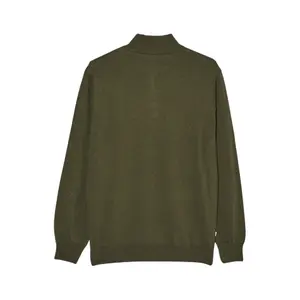 Zipped-neck sweater Element Icon Embroidery image-3