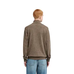 Zipped-neck sweater Element Icon Embroidery image-4