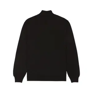 Sweatshirt with zipped collar Element Icon Embroidery image-1