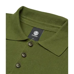 Long Sleeve Polo Element Icon Embroidery image-6