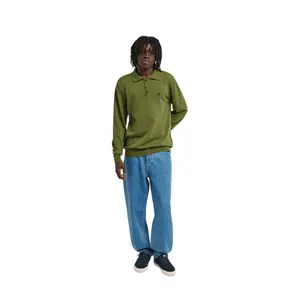 Long Sleeve Polo Element Icon Embroidery image-5