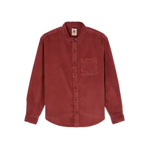 Long Sleeve Velvet Shirt Element Regular image-0