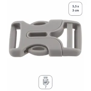 Hebillas de correa de mochila Élémenterre Backbuck image-0