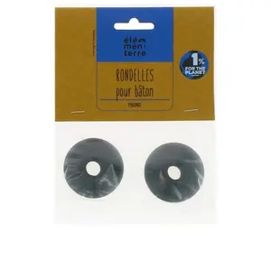 Par de arandelas de palo Élémenterre Pirond image-0