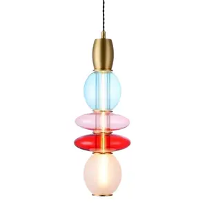 Vertical hanging lamp Elements Lighting Léonor image-0