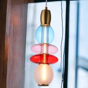 Vertical hanging lamp Elements Lighting Léonor image-1