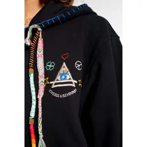 Kinder Kapuzenpullover ElevenParis Moon image-4