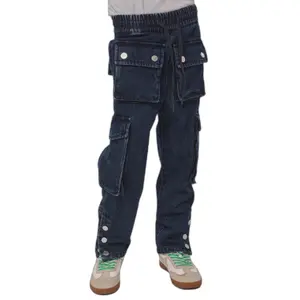 Vaqueros cargo para niños ElevenParis Pafran image-0