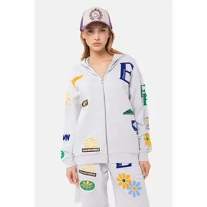 Kinder Kapuzenpullover mit Reißverschluss ElevenParis Jungle image-1