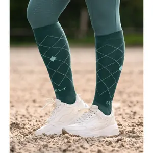 Riding socks woman ELT Argyle image-0