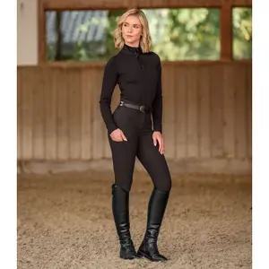 Full grip riding Trousers for women ELT Comfort Ride Glam image-0