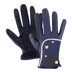 Gants d'équitation enfant ELT Metropolitan Heart image-0
