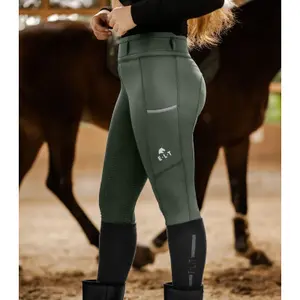 Girls' full grip riding leggings ELT Ella image-2