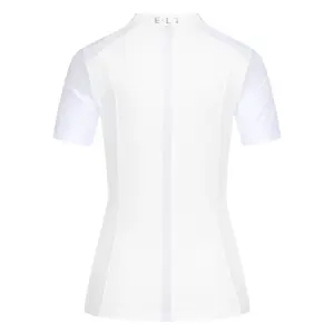 Polo de equitação técnica com zip feminino ELT Nancy image-1