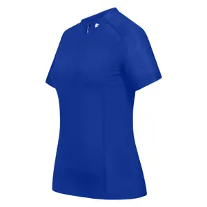 Polo tecnico da equitazione con zip per donna ELT Nancy image-4