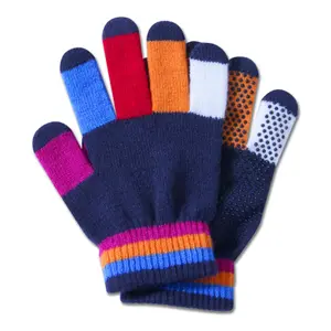 Riding gloves for children ELT Magic Grippy Trend image-0