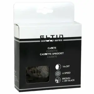 Roue Libera Filettata Eltin Shimano 6 vitesses image-1