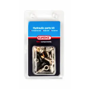 Kit adaptateur hydraulique pour frein avant et arrière inox Elvedes 9 : M9 Flange bolt + M8 image-0