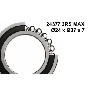 Ρουλεμάν τύπου 24377 MAX Ø24 x Ø37 x 7 Elvedes image-0