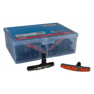 Caixa de 25 pares de pastilhas de travão com abs Elvedes V-Type