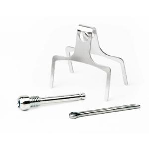 Pair of metal/carbon bicycle brake pads Elvedes Shimano BR-M375, M415-M495, M51, M525 image-1