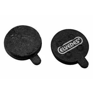 Pair of metal/carbon brake pads Elvedes Alhonga SNG image-0