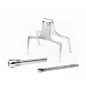 Pair of metal/carbon brake pads Elvedes Alhonga SNG image-1