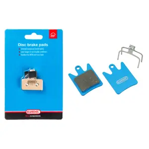 Par de pastillas de freno orgánicas para bicicleta Elvedes Hope Moto V2 image-0