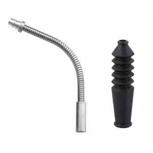 Edelstahl-Fittings mit Gummimanschette Elvedes V-brake (x10) image-0