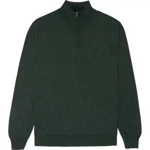 Sweatshirt with zipped collar Element Icon Embroidery image-0