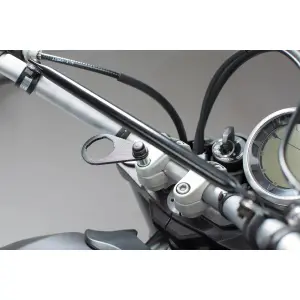 Cigarette lighter mounting plate Handlebar clamp screw SW-Motech M8 image-2