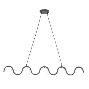 Hanging lamp Emibig Lighting Sinus Bl image-0